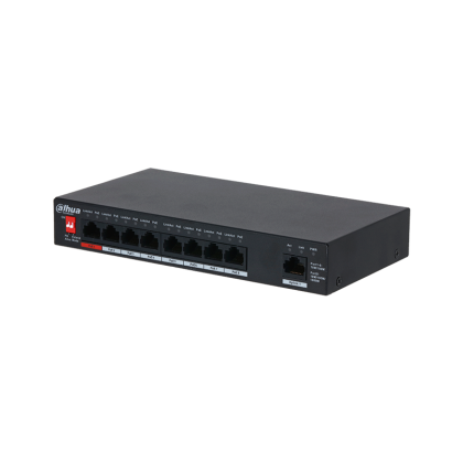 PoE суич Dahua PFS3009-8ET1GT-96-V2 – снимка 1