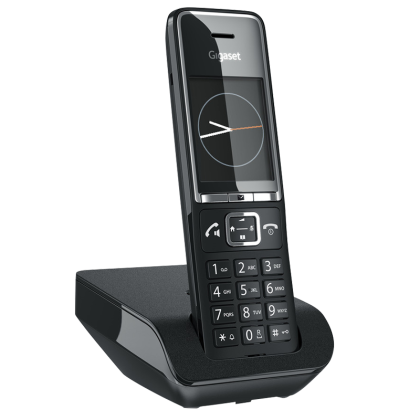 Безжичен телефон Gigaset Comfort 550 – черен – снимка 1