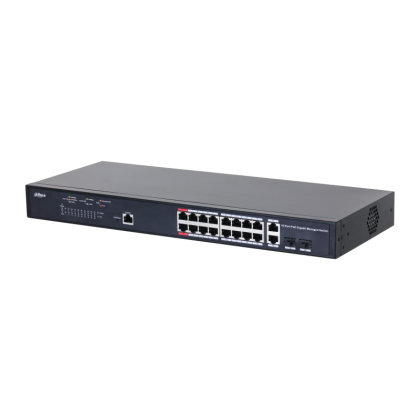 Управляем PoE суич Dahua PFS4218-16GT-130 – снимка 1