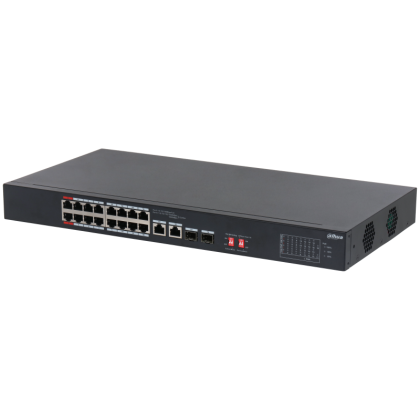 PoE суич Dahua S3218-16ET-135 – снимка 1