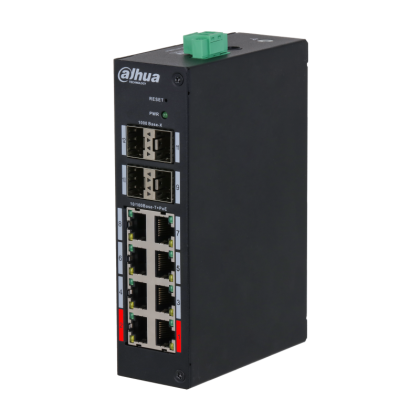 Управляем PoE суич Dahua HS4412-8ET-120 – снимка 1