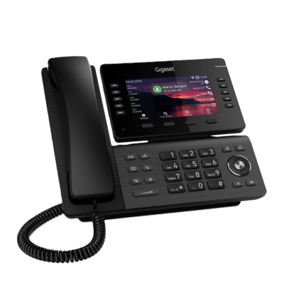 VoIP телефон Gigaset P850W IP PRO – черен – снимка 1