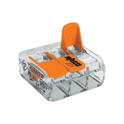 Бърза връзка WAGO 3 Х 0.2 - 4 mm2 32A 450V – снимка 1