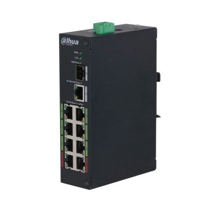PoE суич Dahua LR2110-8ET-120 – снимка 1