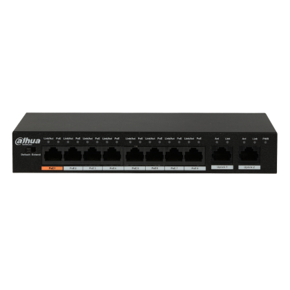 PoE суич Dahua PFS3010-8ET-96-V2 – снимка 1