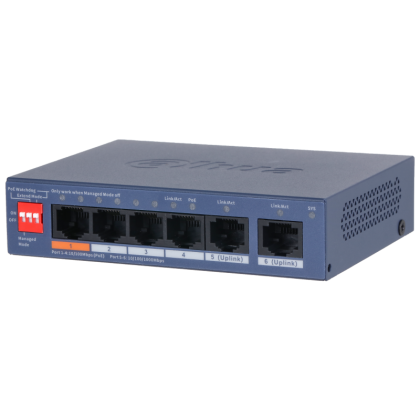 Управляем PoE суич Dahua CS4006-4ET2GT-60 – снимка 1