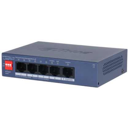 Управляем PoE суич Dahua CS4005-4ET1GT-36 – снимка 1
