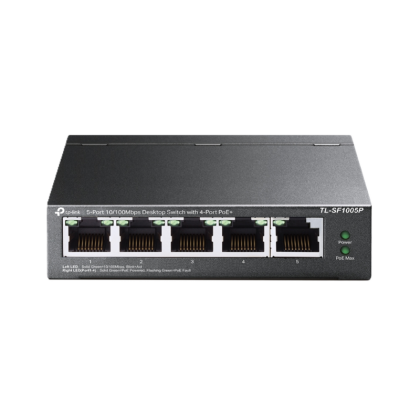PoE суич TP-Link Omada TL-SF1005P – снимка 1