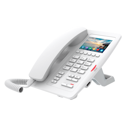 VoIP телефон Fanvil H5W с Wi-Fi – бял – снимка 1
