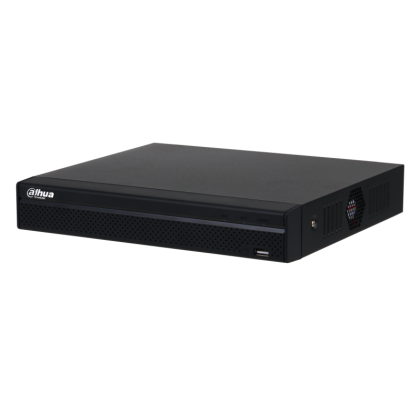 4 канален Compact 1U POE мрежов рекордер(NVR) DAHUA NVR4104HS-P-4KS3 – снимка 1
