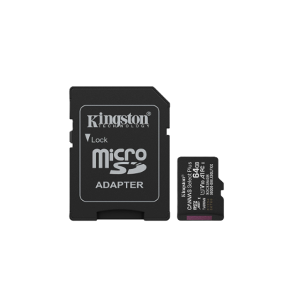 KINGSTON CANVAS SELECT PLUS 64GB MICROSD КАРТА – снимка 1