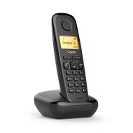 Безжичен DECT телефон Gigaset A170 – черен – снимка 3