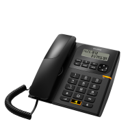 Стационарен телефон Alcatel T58 – черен – снимка 1