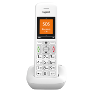 Безжичен телефон Gigaset E390 – бял – снимка 2