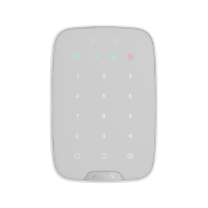 Безжична клавиатура Ajax Keypad Plus – бяла – снимка 1