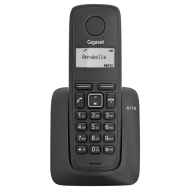 Безжичен телефон Gigaset A116 – черен – снимка 1