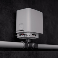 Спирателен кран Ajax Water Stop 1/2" – бял – снимка 3