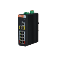 Индустриален PoE суич Dahua IS4210-8GT-120 – снимка 1