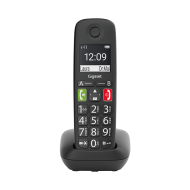 Безжичен DECT телефон Gigaset E290 – черен – снимка 2