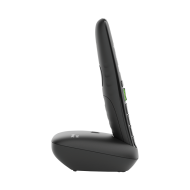 Безжичен DECT телефон Gigaset E290 – черен – снимка 3