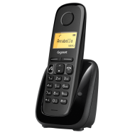 Безжичен DECT телефон Gigaset A280 – черен – снимка 1