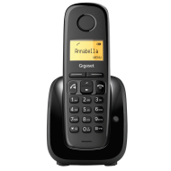 Безжичен DECT телефон Gigaset A280 – черен – снимка 2