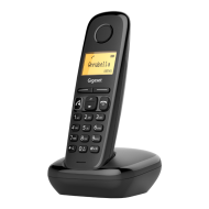 Безжичен DECT телефон Gigaset A270 – черен – снимка 1