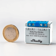Монофазен Wi-Fi електромер Shelly Plus PM Mini – снимка 3